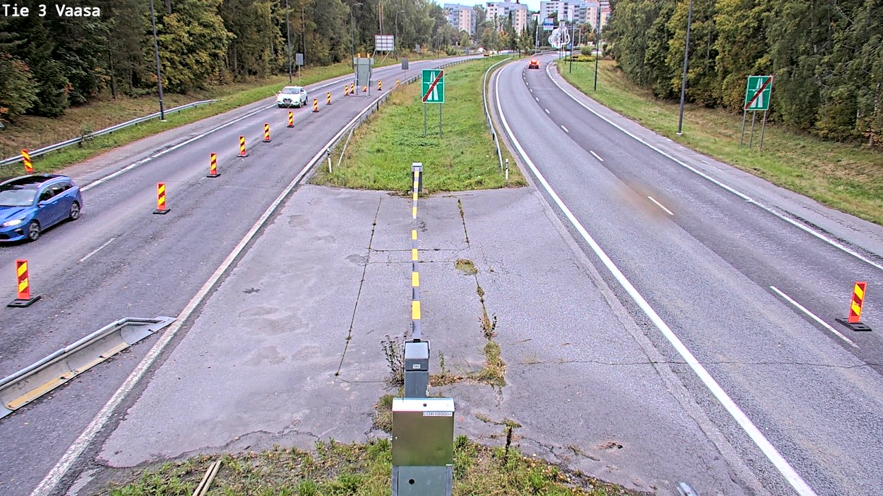 Kelikamerat Kuva Tie 3 Vaasa (puomi), Vaasa, Pohjanmaa