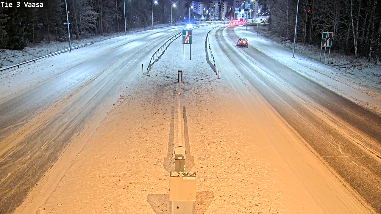 Kelikamerat Kuva Tie 3 Vaasa (puomi), Vaasa, Pohjanmaa