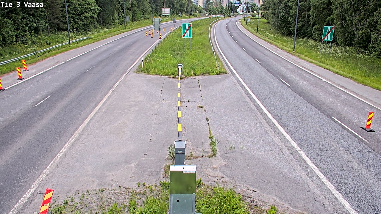Kelikamerat Kuva Tie 3 Vaasa (puomi), Vaasa, Pohjanmaa