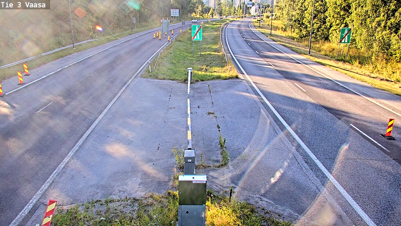 Kelikamerat Kuva Tie 3 Vaasa (puomi), Vaasa, Pohjanmaa