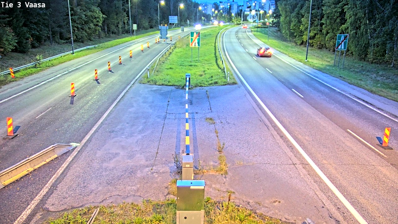 Kelikamerat Kuva Tie 3 Vaasa (puomi), Vaasa, Pohjanmaa