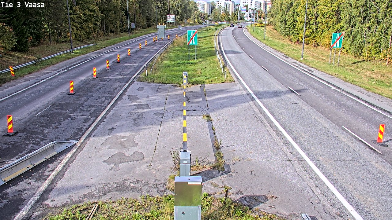 Kelikamerat Kuva Tie 3 Vaasa (puomi), Vaasa, Pohjanmaa