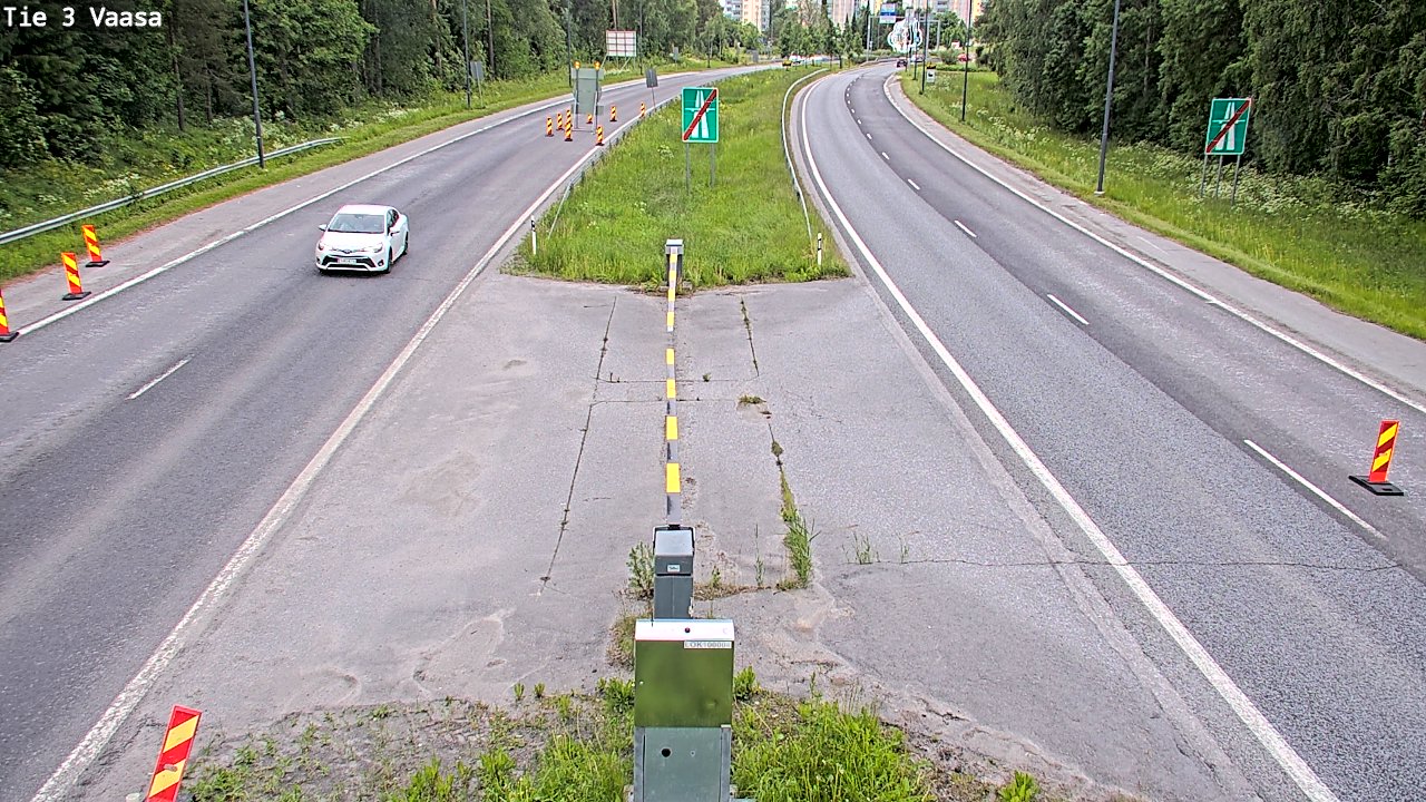 Kelikamerat Kuva Tie 3 Vaasa (puomi), Vaasa, Pohjanmaa