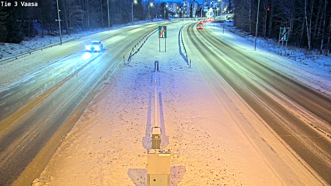 Kelikamerat Kuva Tie 3 Vaasa (puomi), Vaasa, Pohjanmaa