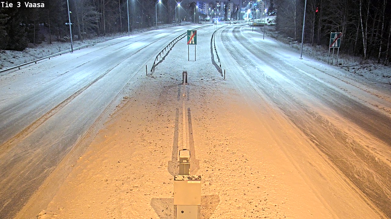 Kelikamerat Kuva Tie 3 Vaasa (puomi), Vaasa, Pohjanmaa