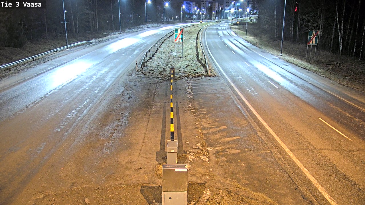 Kelikamerat Kuva Tie 3 Vaasa (puomi), Vaasa, Pohjanmaa