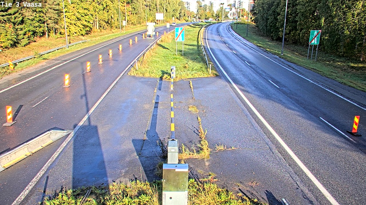 Kelikamerat Kuva Tie 3 Vaasa (puomi), Vaasa, Pohjanmaa