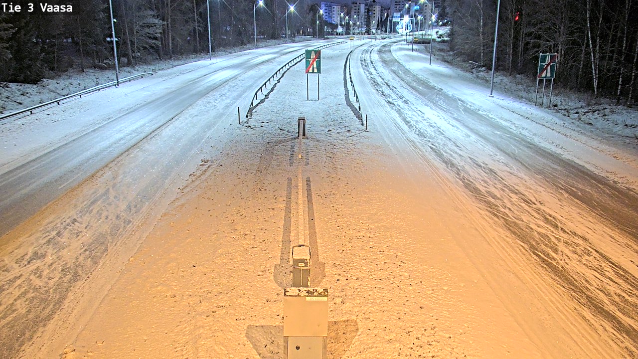 Kelikamerat Kuva Tie 3 Vaasa (puomi), Vaasa, Pohjanmaa