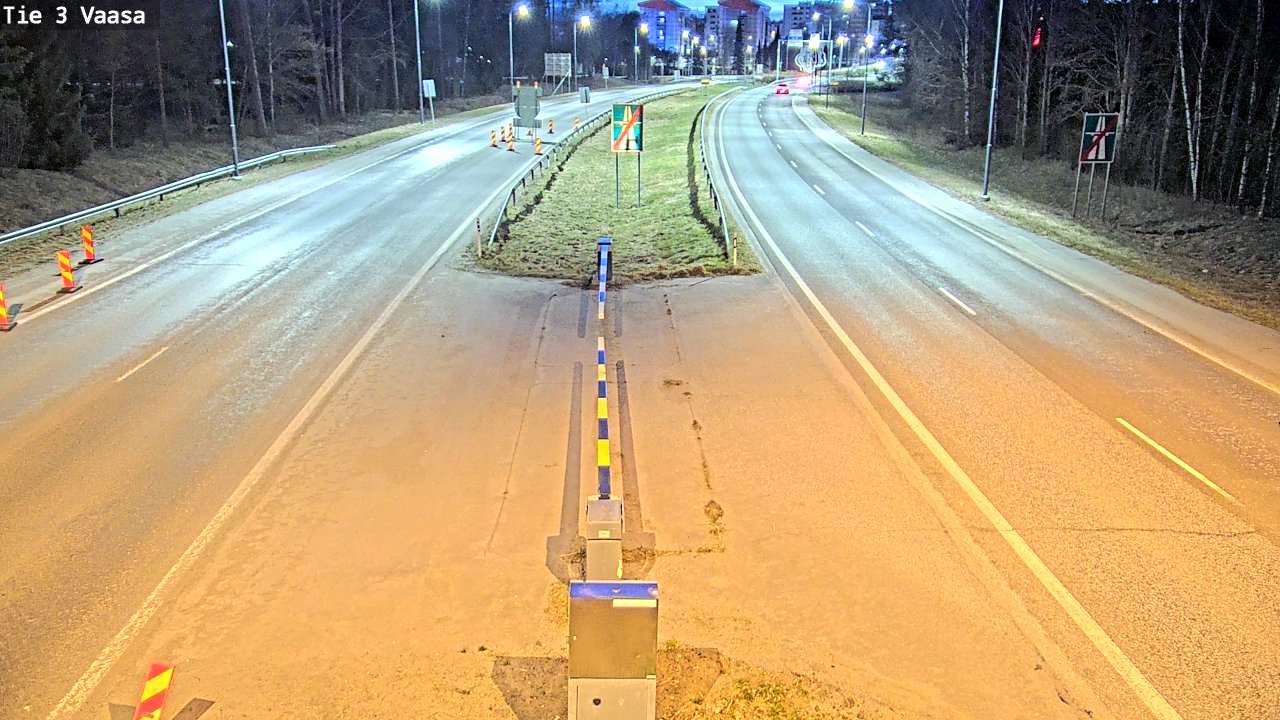 Kelikamerat Kuva Tie 3 Vaasa (puomi), Vaasa, Pohjanmaa