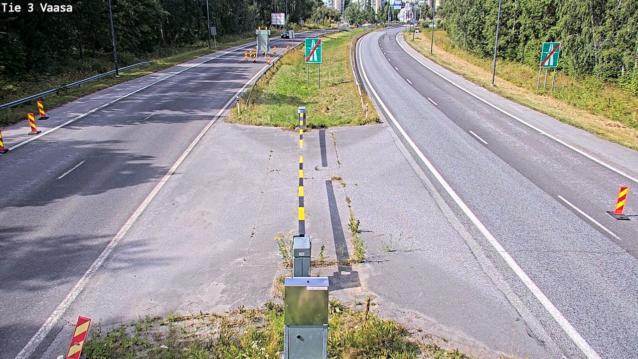 Kelikamerat Kuva Tie 3 Vaasa (puomi), Vaasa, Pohjanmaa
