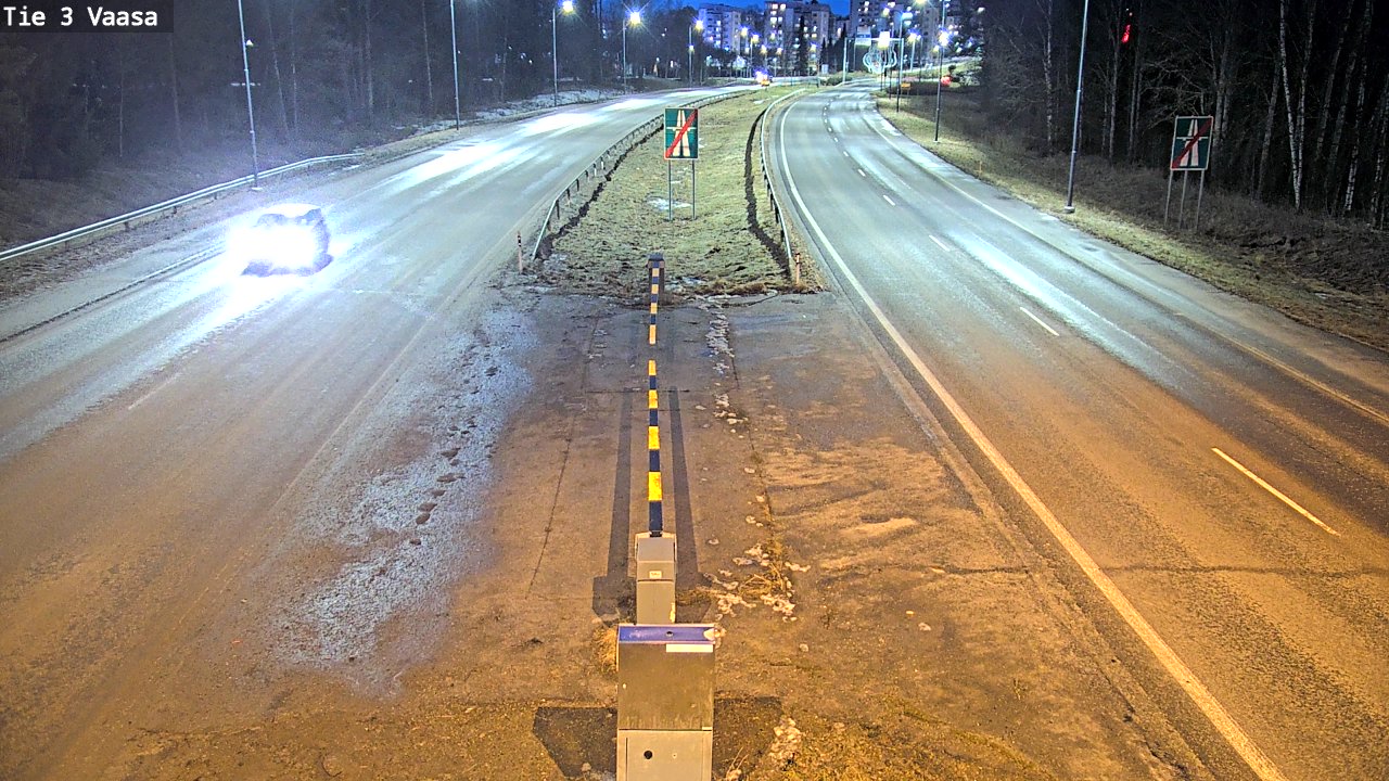 Kelikamerat Kuva Tie 3 Vaasa (puomi), Vaasa, Pohjanmaa