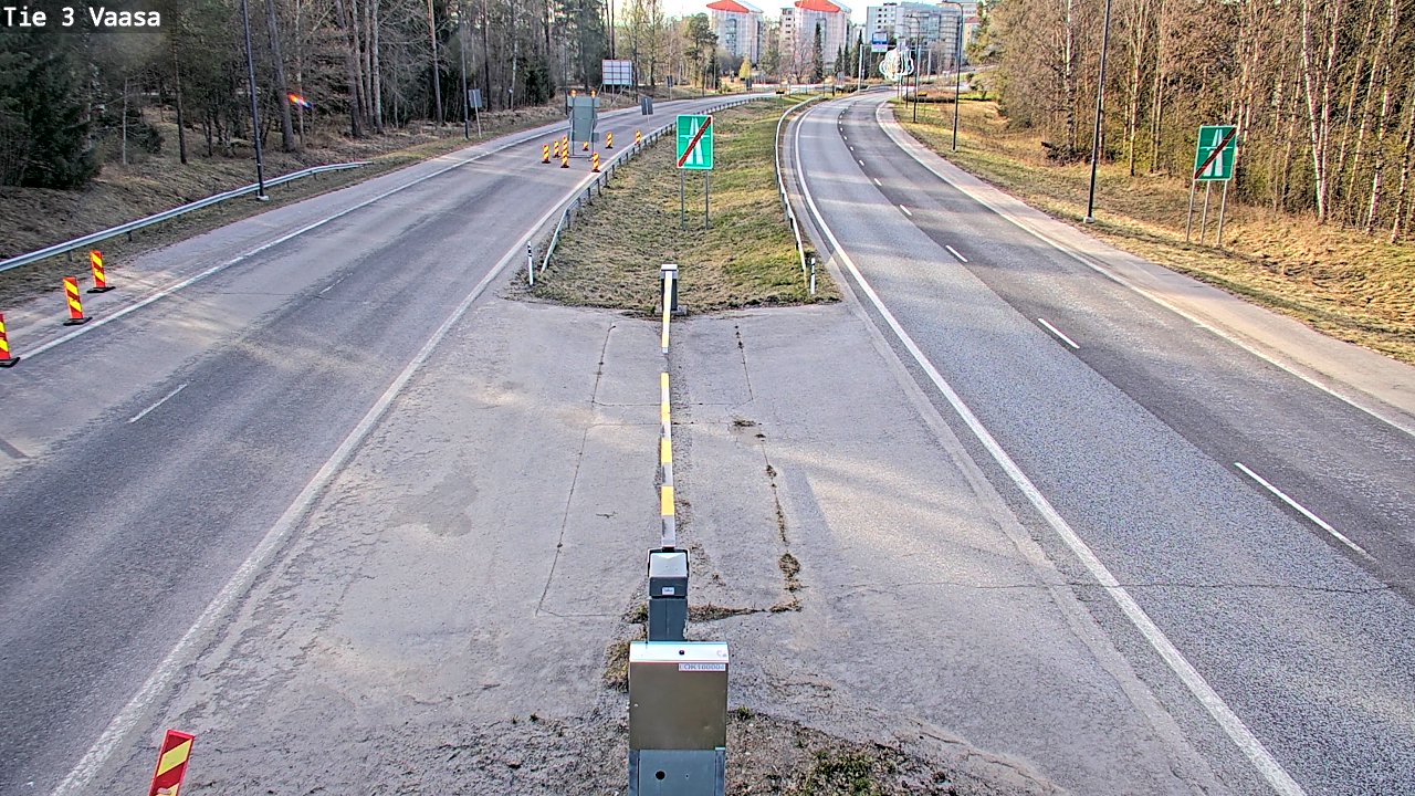 Weather Camera Image Tie 3 Vaasa (puomi), Vaasa, Pohjanmaa