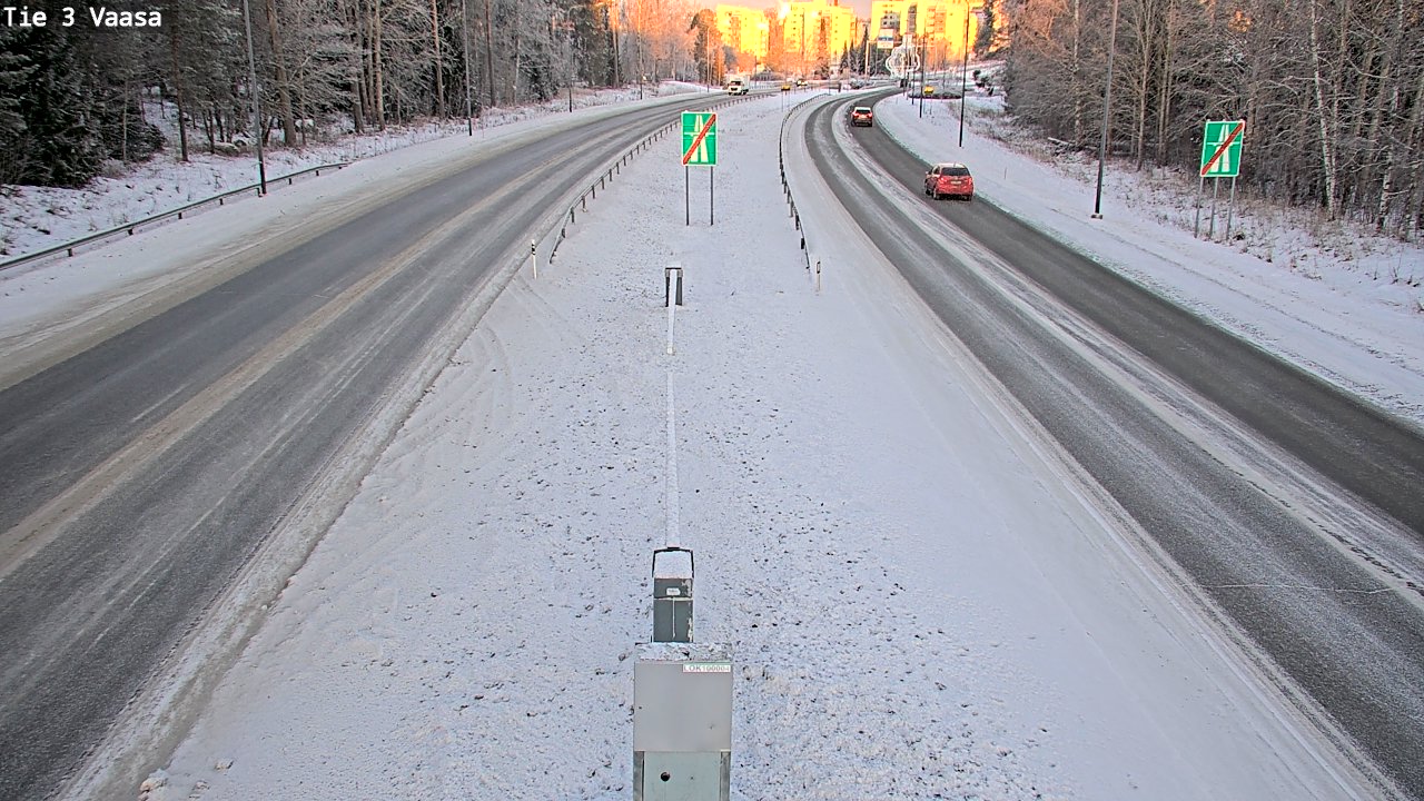 Weather Camera Image Tie 3 Vaasa (puomi), Vaasa, Pohjanmaa