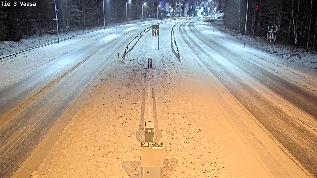 Kelikamerat Kuva Tie 3 Vaasa (puomi), Vaasa, Pohjanmaa