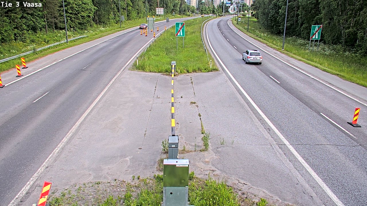 Kelikamerat Kuva Tie 3 Vaasa (puomi), Vaasa, Pohjanmaa