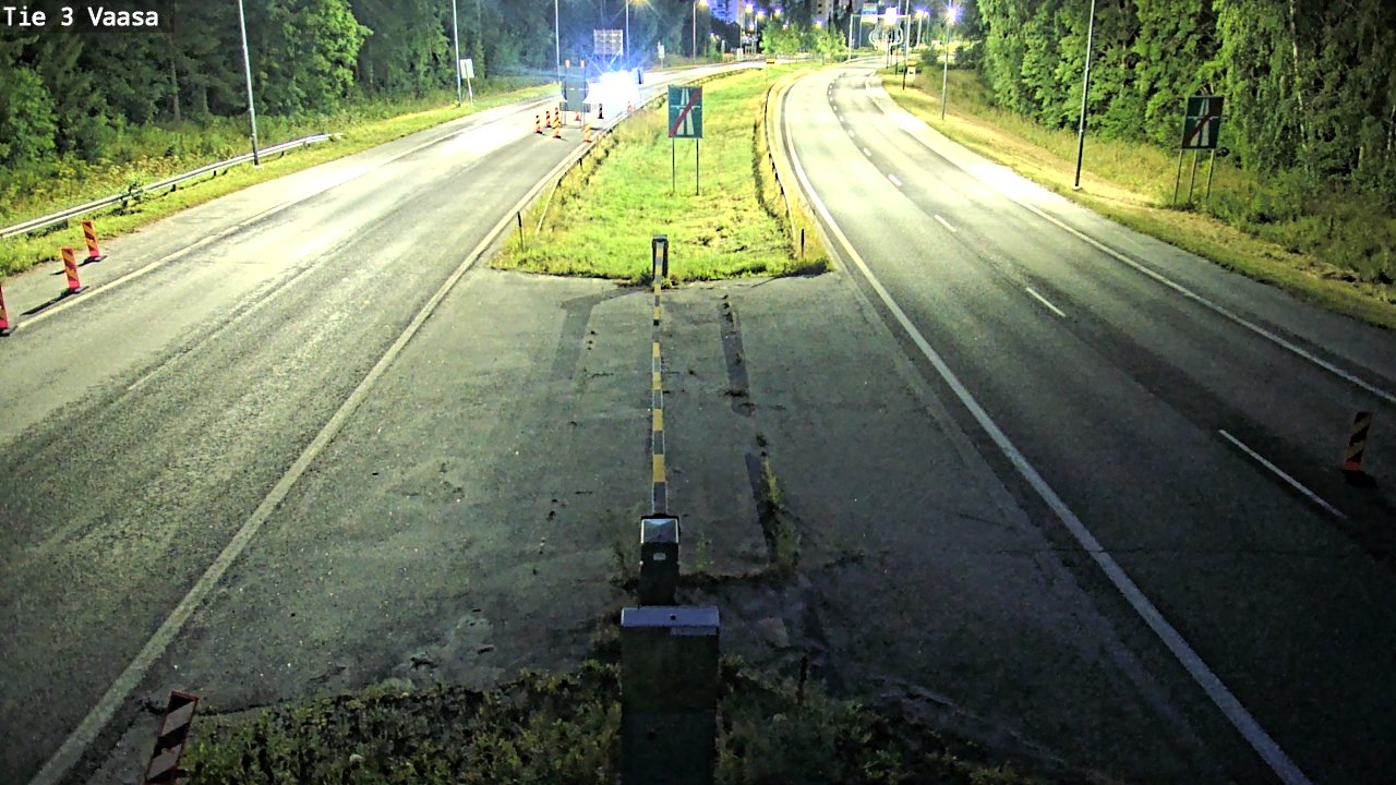 Kelikamerat Kuva Tie 3 Vaasa (puomi), Vaasa, Pohjanmaa