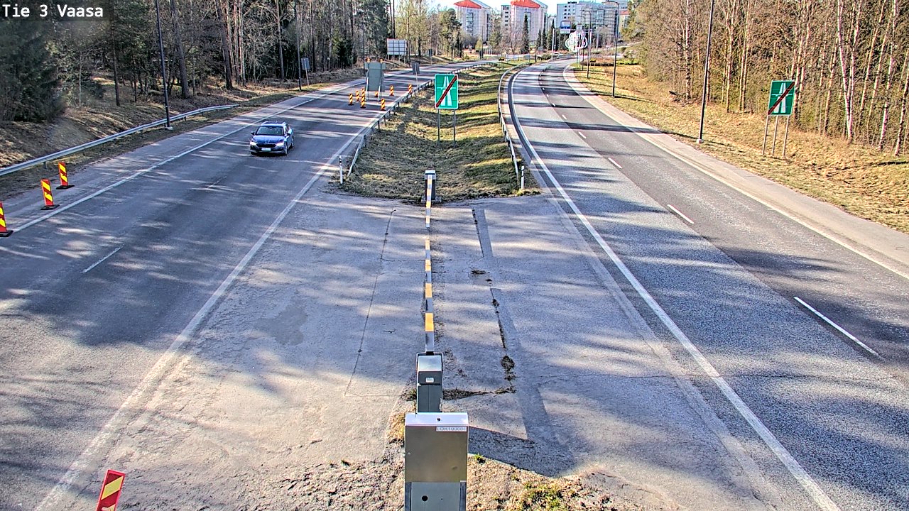 Weather Camera Image Tie 3 Vaasa (puomi), Vaasa, Pohjanmaa