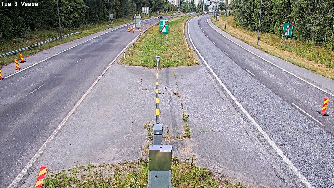 Kelikamerat Kuva Tie 3 Vaasa (puomi), Vaasa, Pohjanmaa