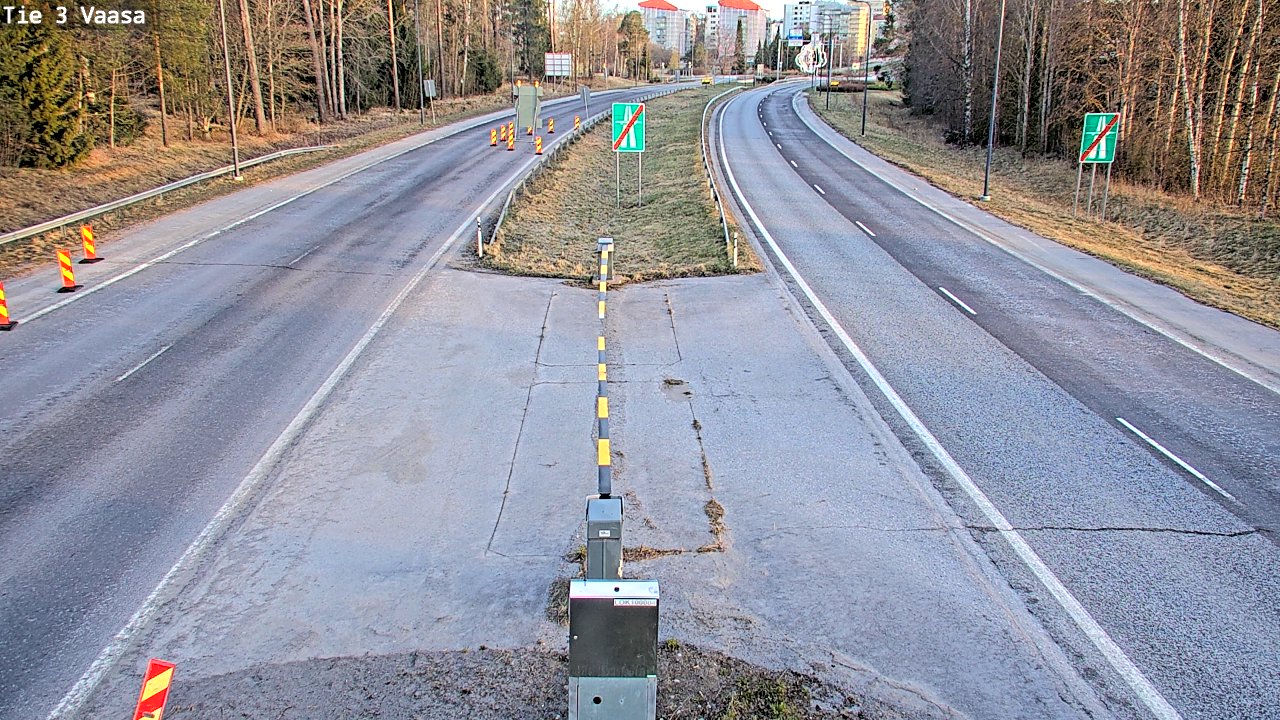 Weather Camera Image Tie 3 Vaasa (puomi), Vaasa, Pohjanmaa