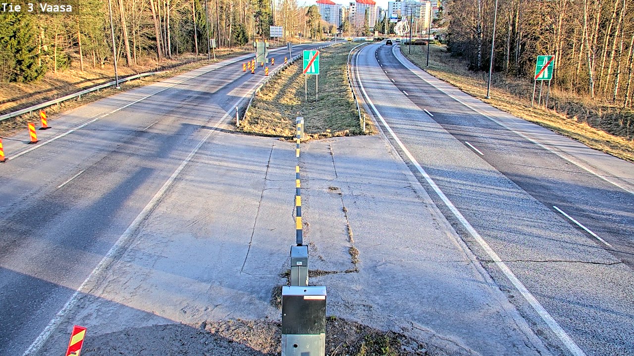 Weather Camera Image Tie 3 Vaasa (puomi), Vaasa, Pohjanmaa