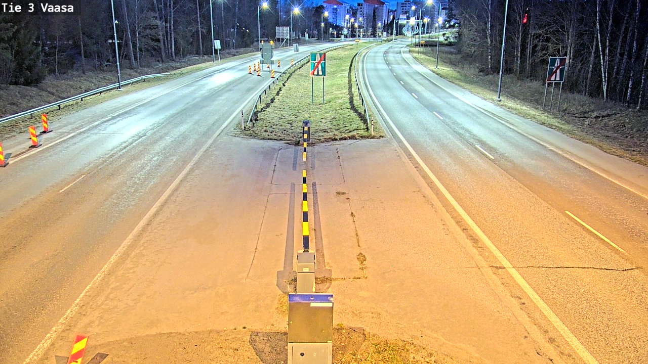 Weather Camera Image Tie 3 Vaasa (puomi), Vaasa, Pohjanmaa