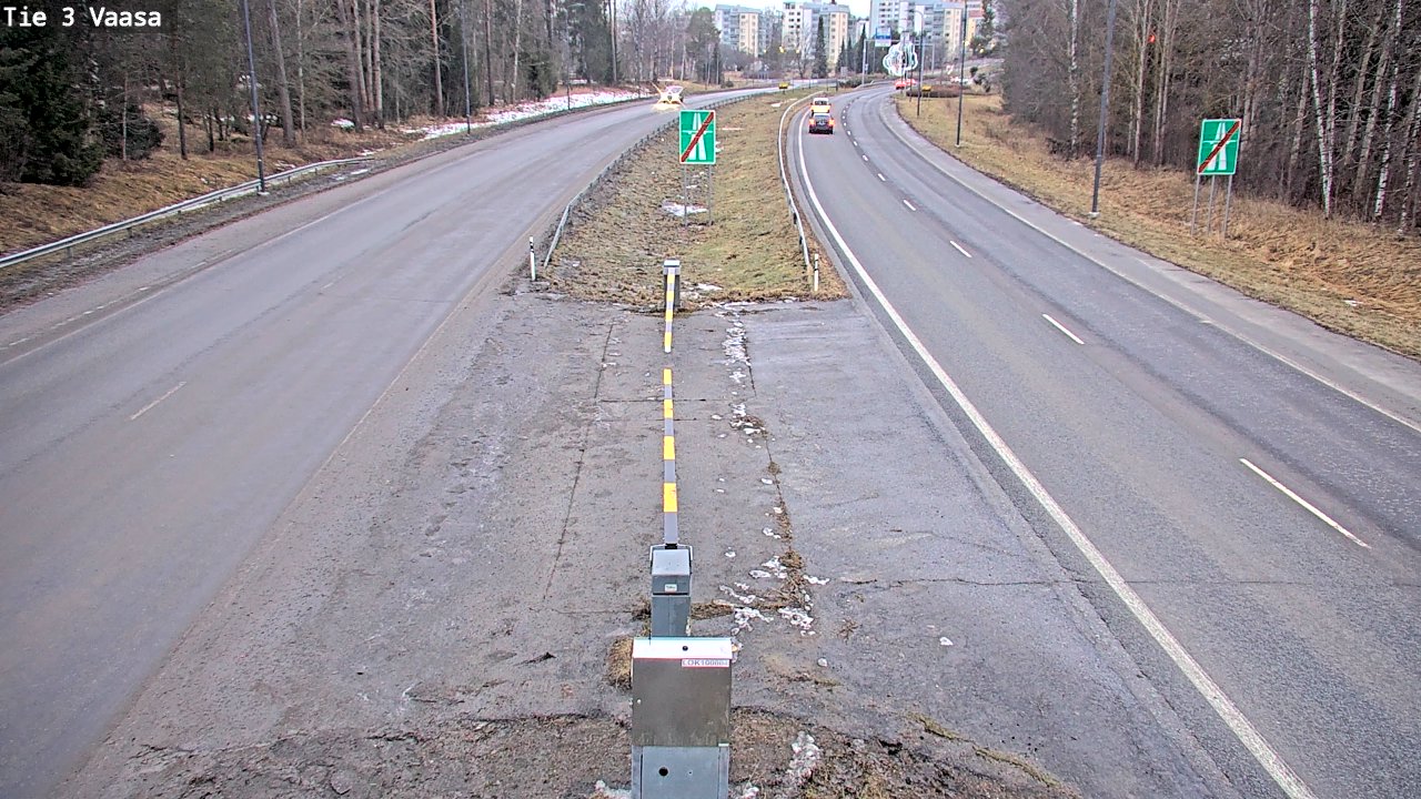 Kelikamerat Kuva Tie 3 Vaasa (puomi), Vaasa, Pohjanmaa