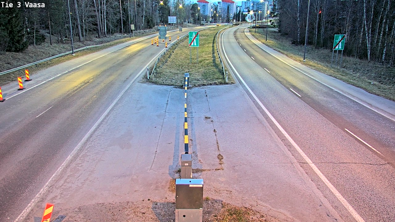 Weather Camera Image Tie 3 Vaasa (puomi), Vaasa, Pohjanmaa