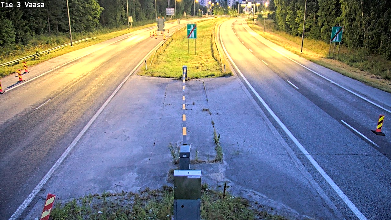 Weather Camera Image Tie 3 Vaasa (puomi), Vaasa, Pohjanmaa