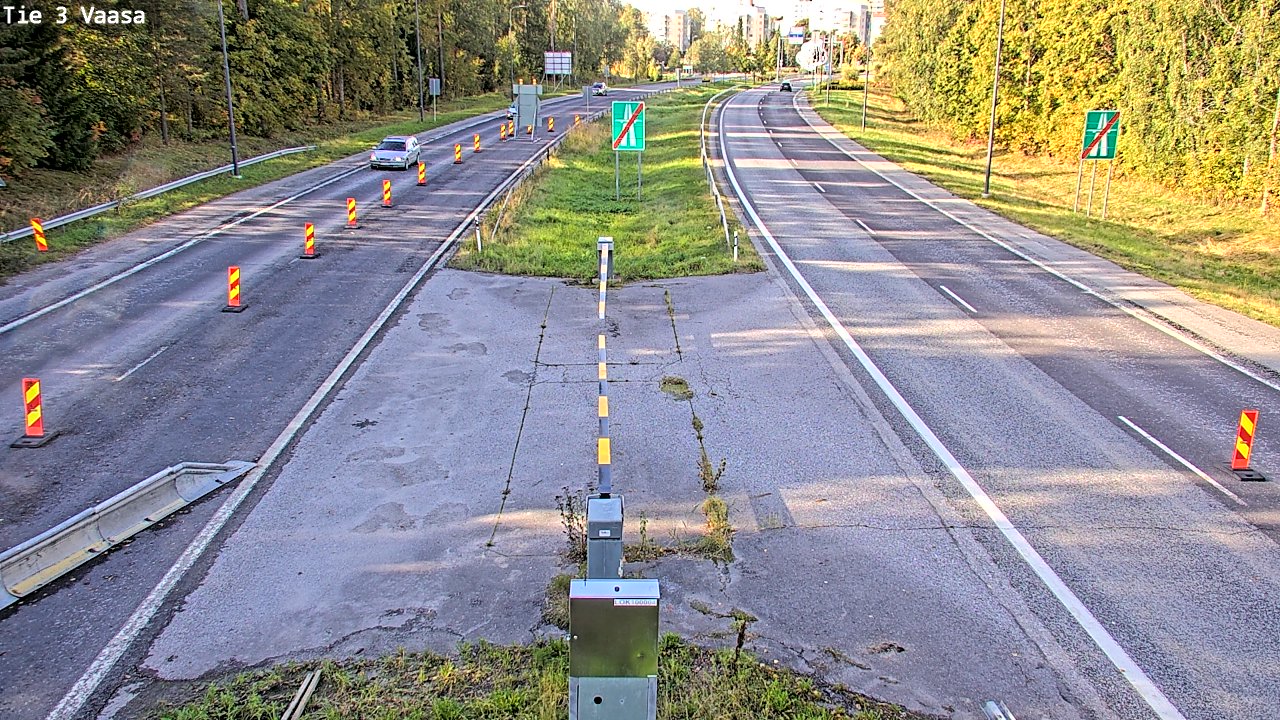 Kelikamerat Kuva Tie 3 Vaasa (puomi), Vaasa, Pohjanmaa
