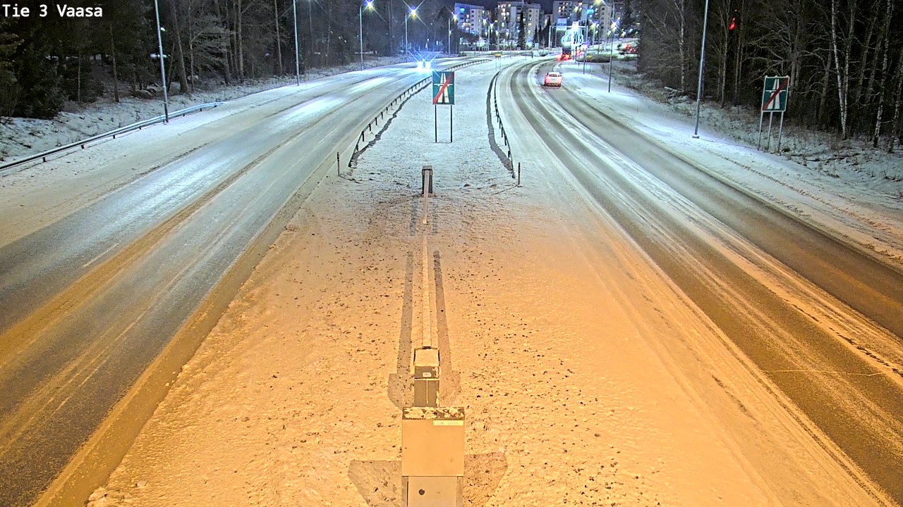 Kelikamerat Kuva Tie 3 Vaasa (puomi), Vaasa, Pohjanmaa