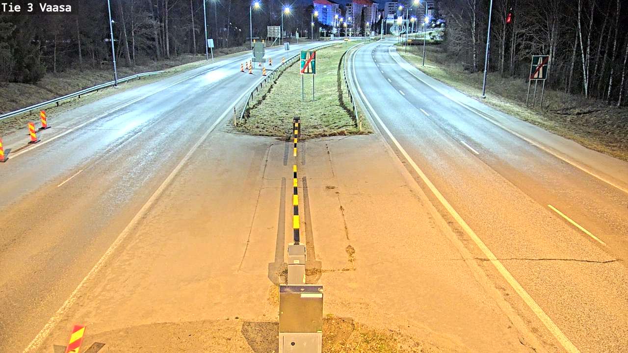 Weather Camera Image Tie 3 Vaasa (puomi), Vaasa, Pohjanmaa