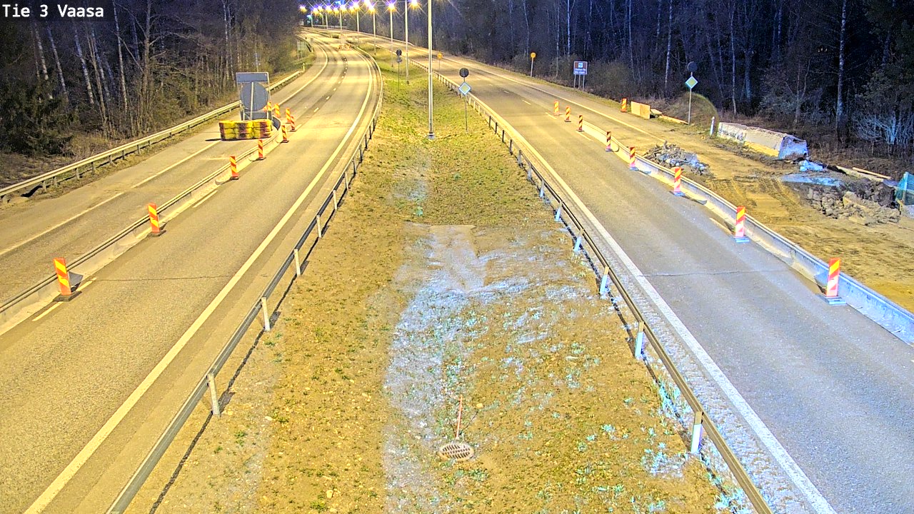 Kelikamerat Kuva Tie 3 Vaasa (puomi), Vaasa, Pohjanmaa