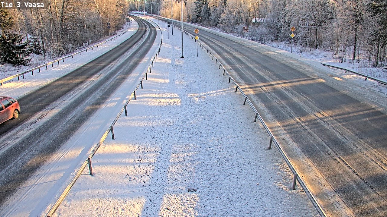 Weather Camera Image Tie 3 Vaasa (puomi), Vaasa, Pohjanmaa