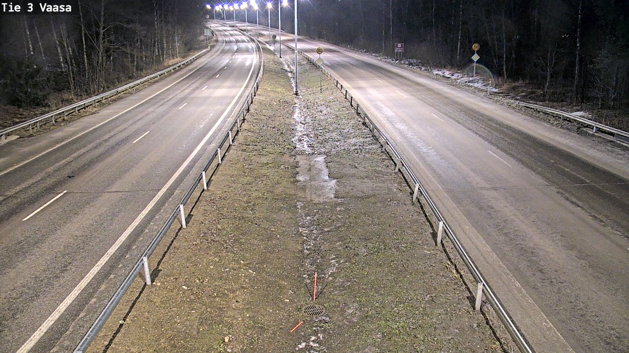 Kelikamerat Kuva Tie 3 Vaasa (puomi), Vaasa, Pohjanmaa