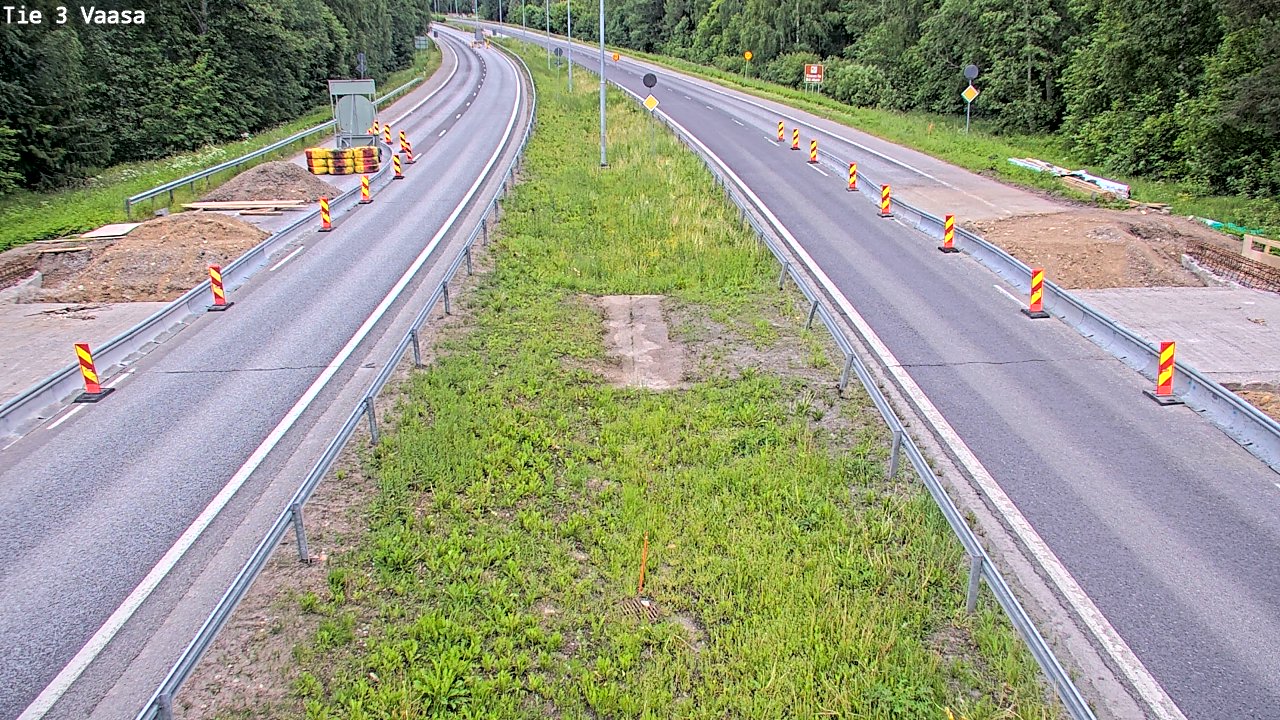 Kelikamerat Kuva Tie 3 Vaasa (puomi), Vaasa, Pohjanmaa