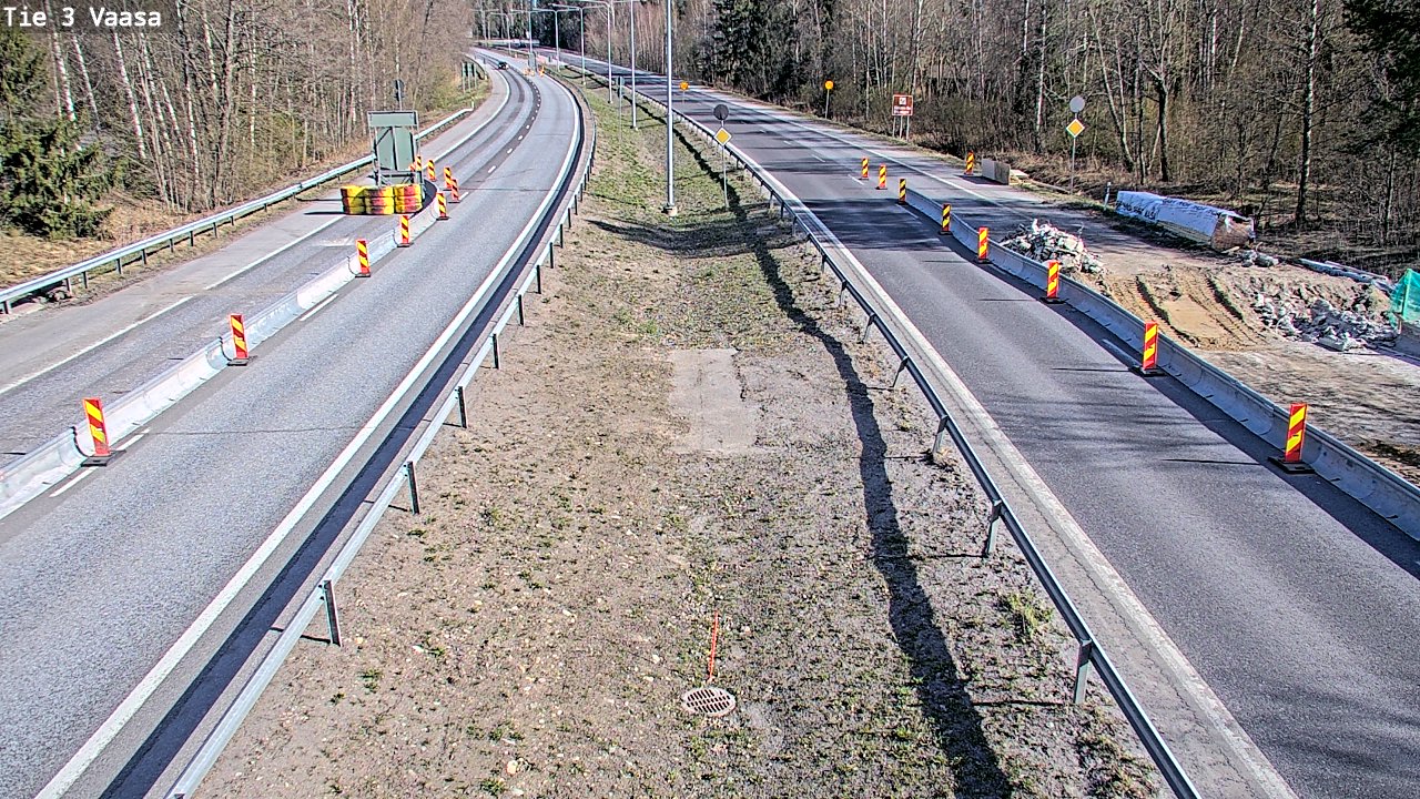 Kelikamerat Kuva Tie 3 Vaasa (puomi), Vaasa, Pohjanmaa