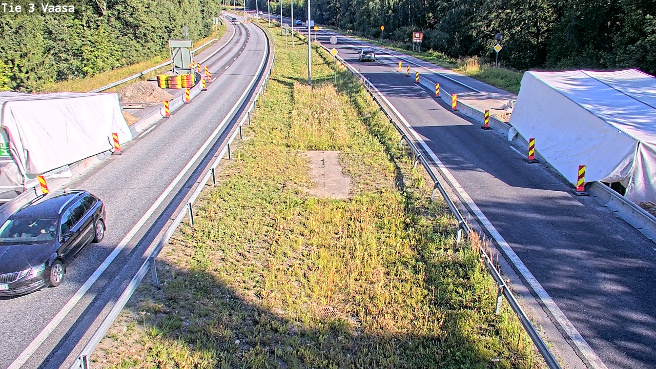 Kelikamerat Kuva Tie 3 Vaasa (puomi), Vaasa, Pohjanmaa