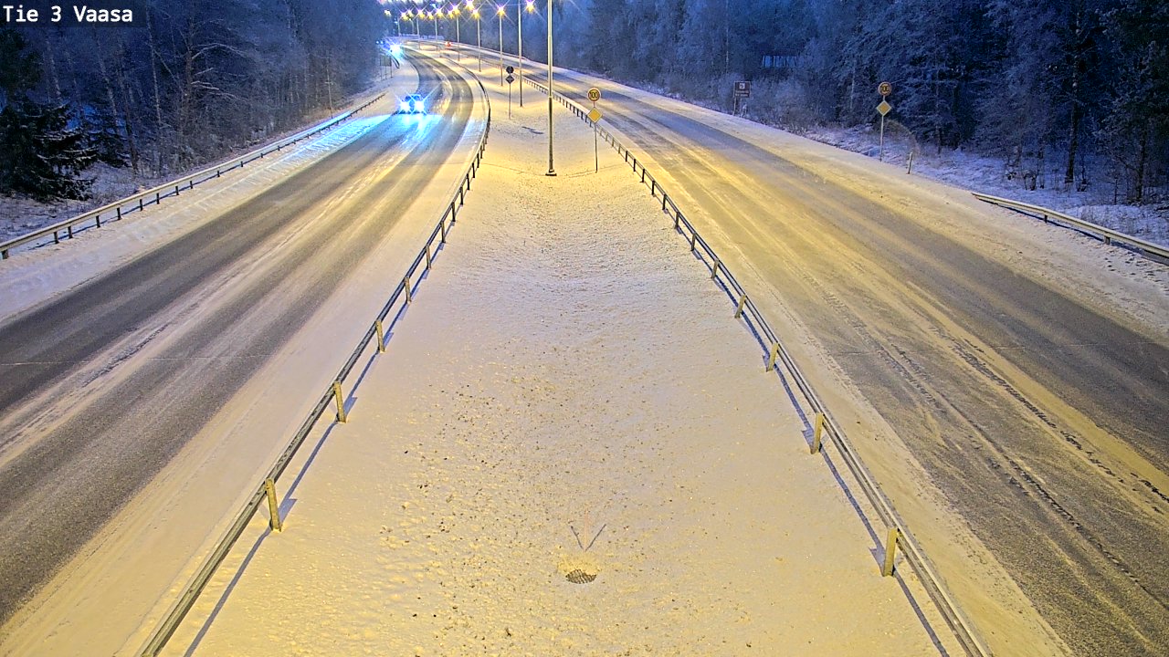 Kelikamerat Kuva Tie 3 Vaasa (puomi), Vaasa, Pohjanmaa
