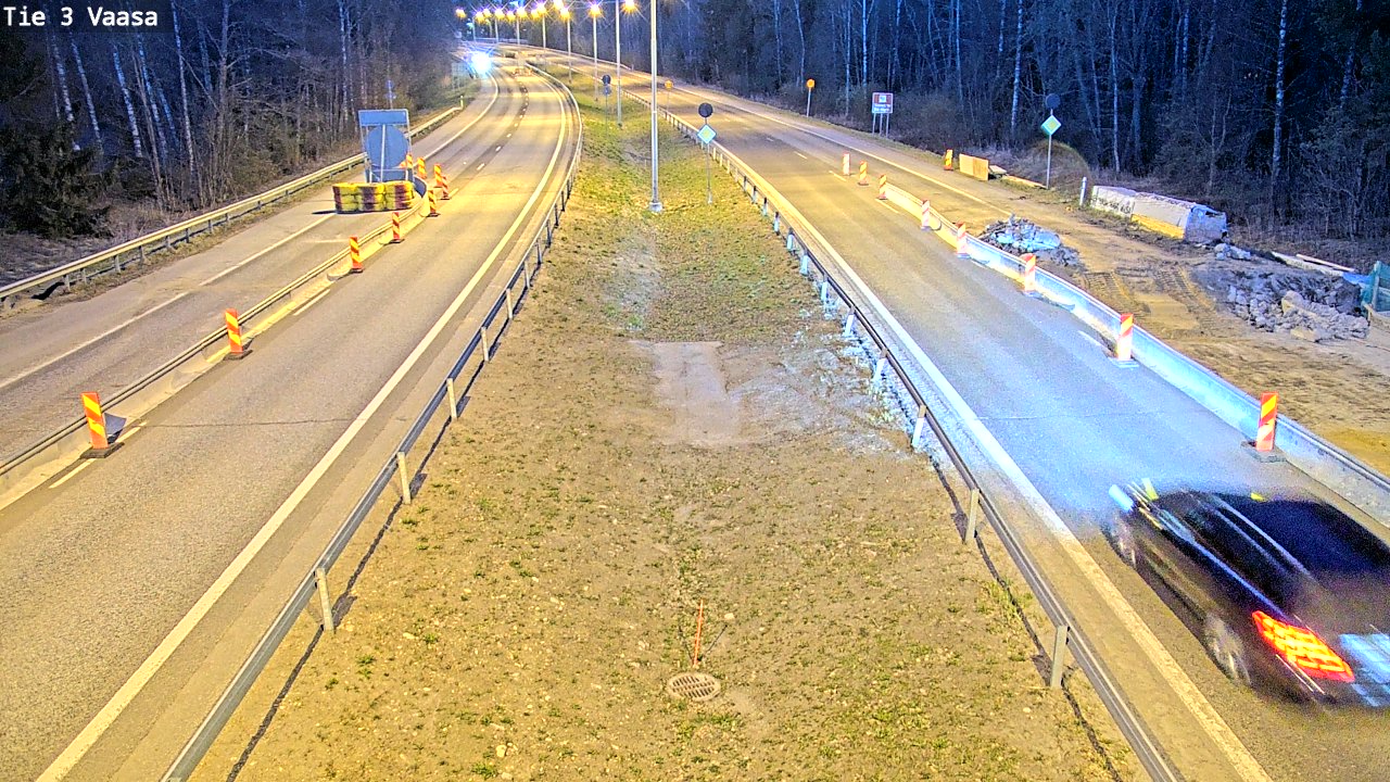 Kelikamerat Kuva Tie 3 Vaasa (puomi), Vaasa, Pohjanmaa