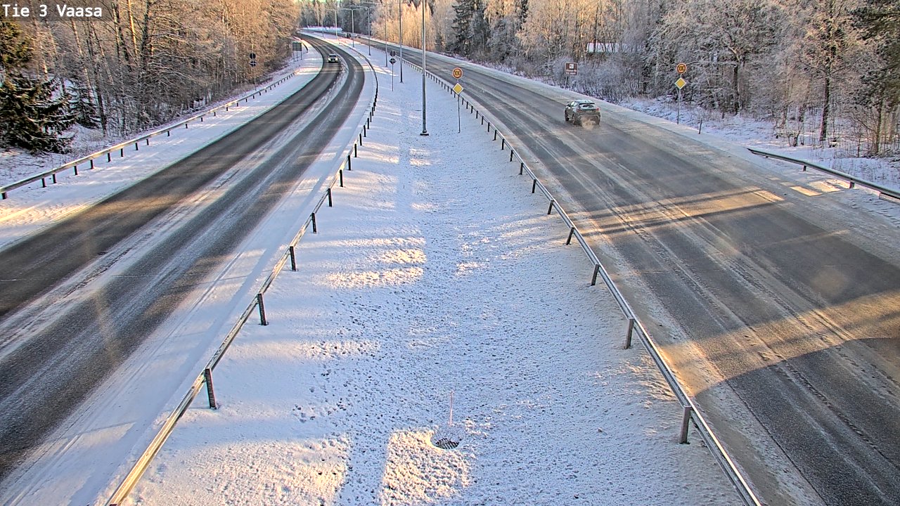 Weather Camera Image Tie 3 Vaasa (puomi), Vaasa, Pohjanmaa