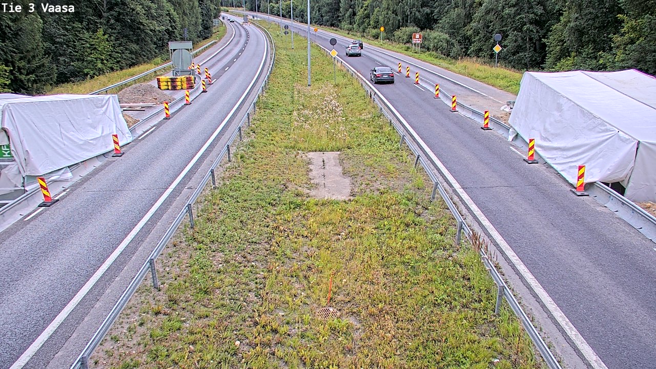 Kelikamerat Kuva Tie 3 Vaasa (puomi), Vaasa, Pohjanmaa