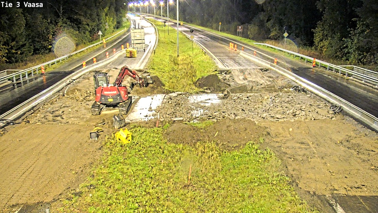 Kelikamerat Kuva Tie 3 Vaasa (puomi), Vaasa, Pohjanmaa
