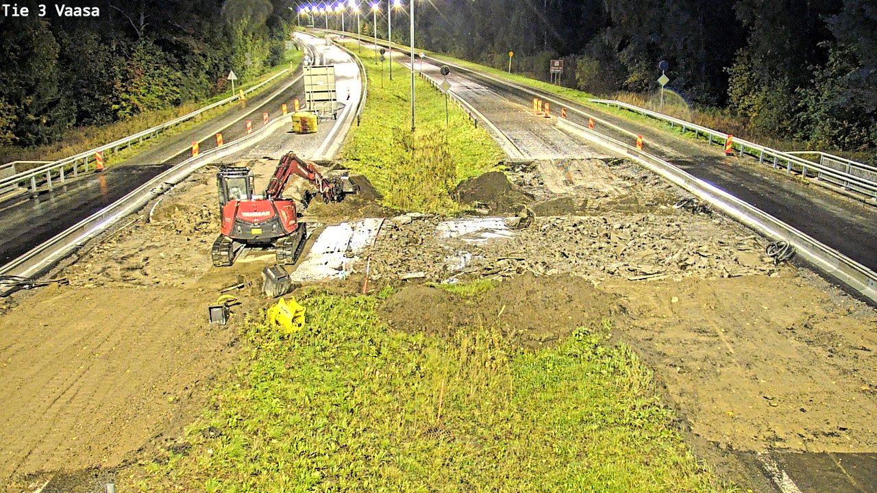 Kelikamerat Kuva Tie 3 Vaasa (puomi), Vaasa, Pohjanmaa