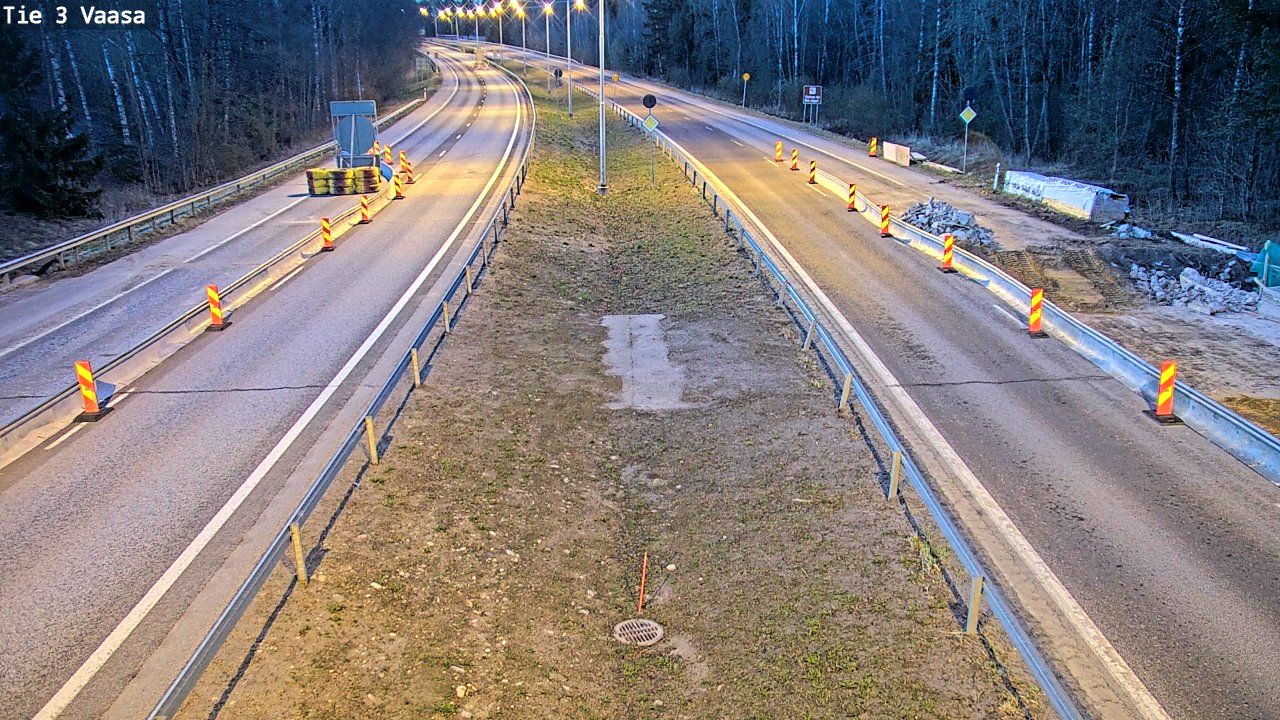 Kelikamerat Kuva Tie 3 Vaasa (puomi), Vaasa, Pohjanmaa