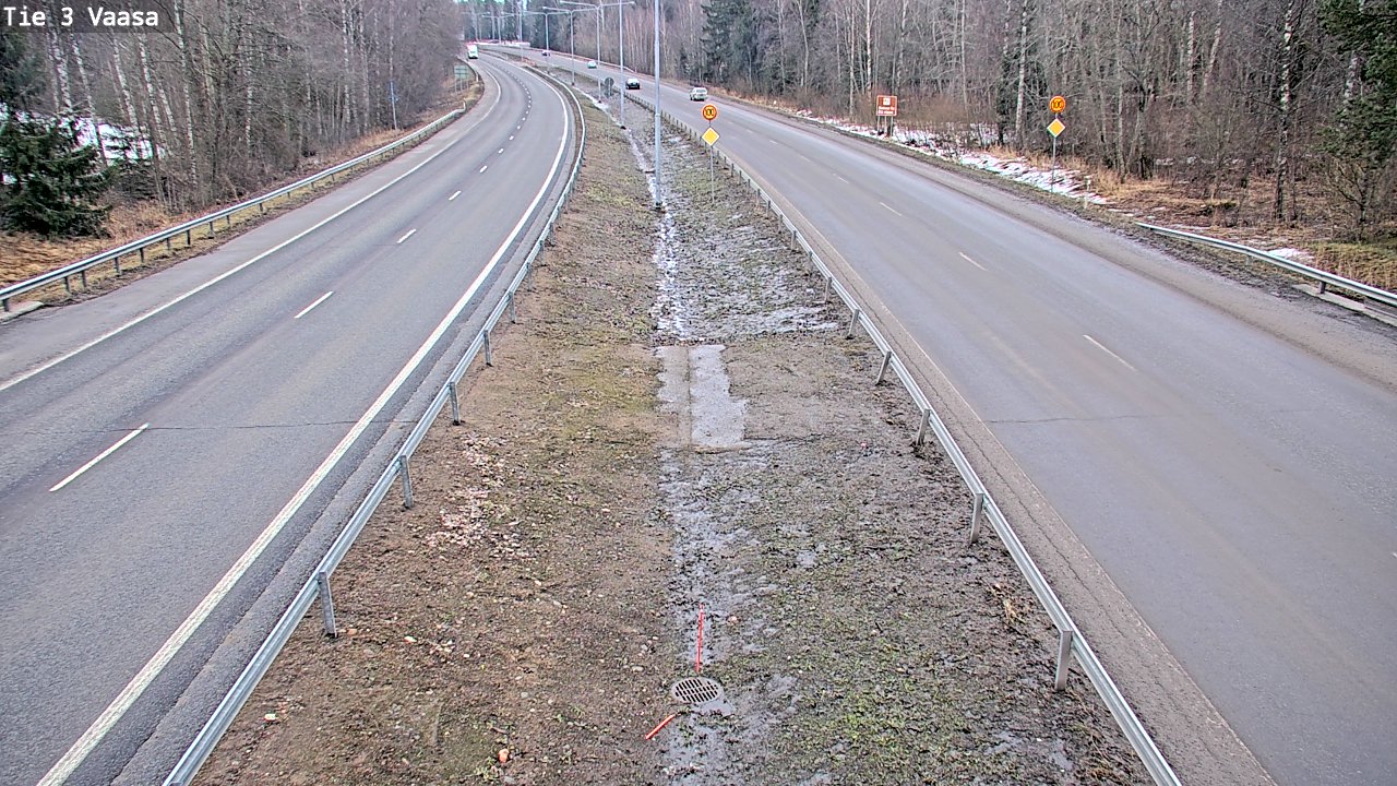 Weather Camera Image Tie 3 Vaasa (puomi), Vaasa, Pohjanmaa