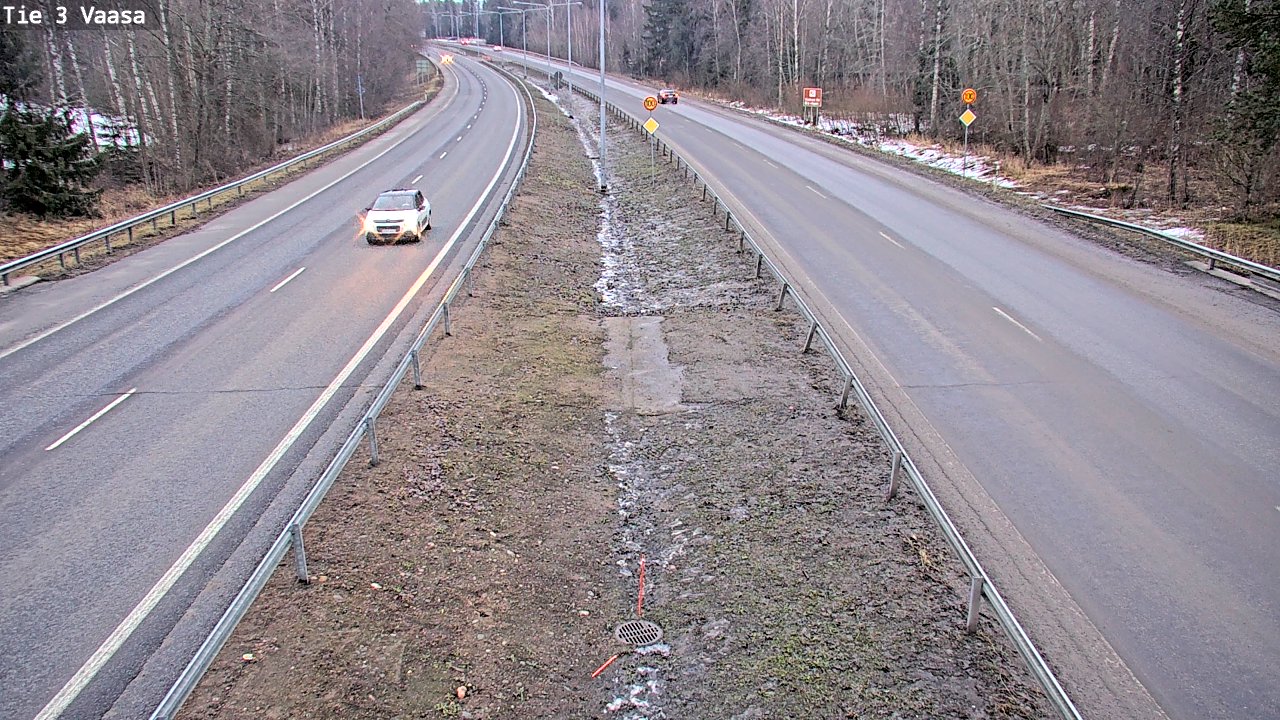 Kelikamerat Kuva Tie 3 Vaasa (puomi), Vaasa, Pohjanmaa