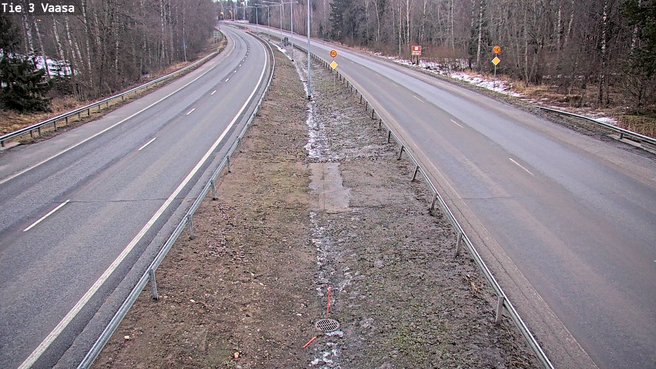 Kelikamerat Kuva Tie 3 Vaasa (puomi), Vaasa, Pohjanmaa