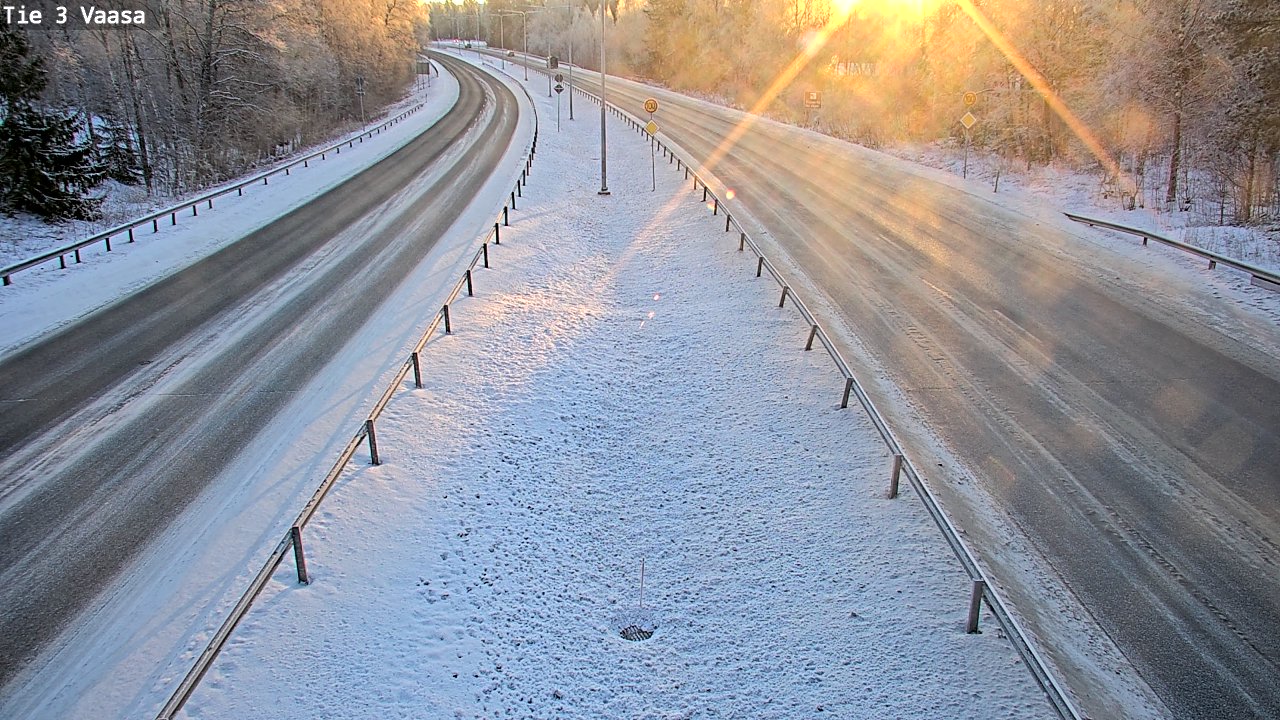 Weather Camera Image Tie 3 Vaasa (puomi), Vaasa, Pohjanmaa