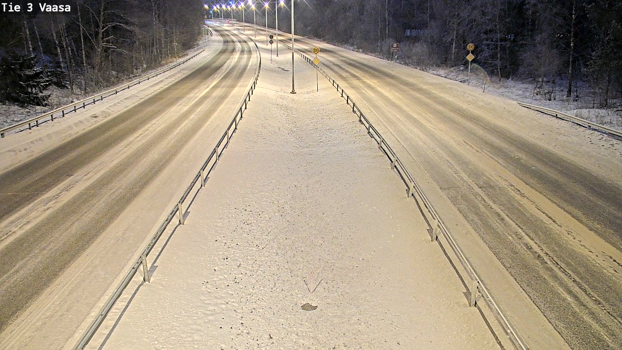 Kelikamerat Kuva Tie 3 Vaasa (puomi), Vaasa, Pohjanmaa