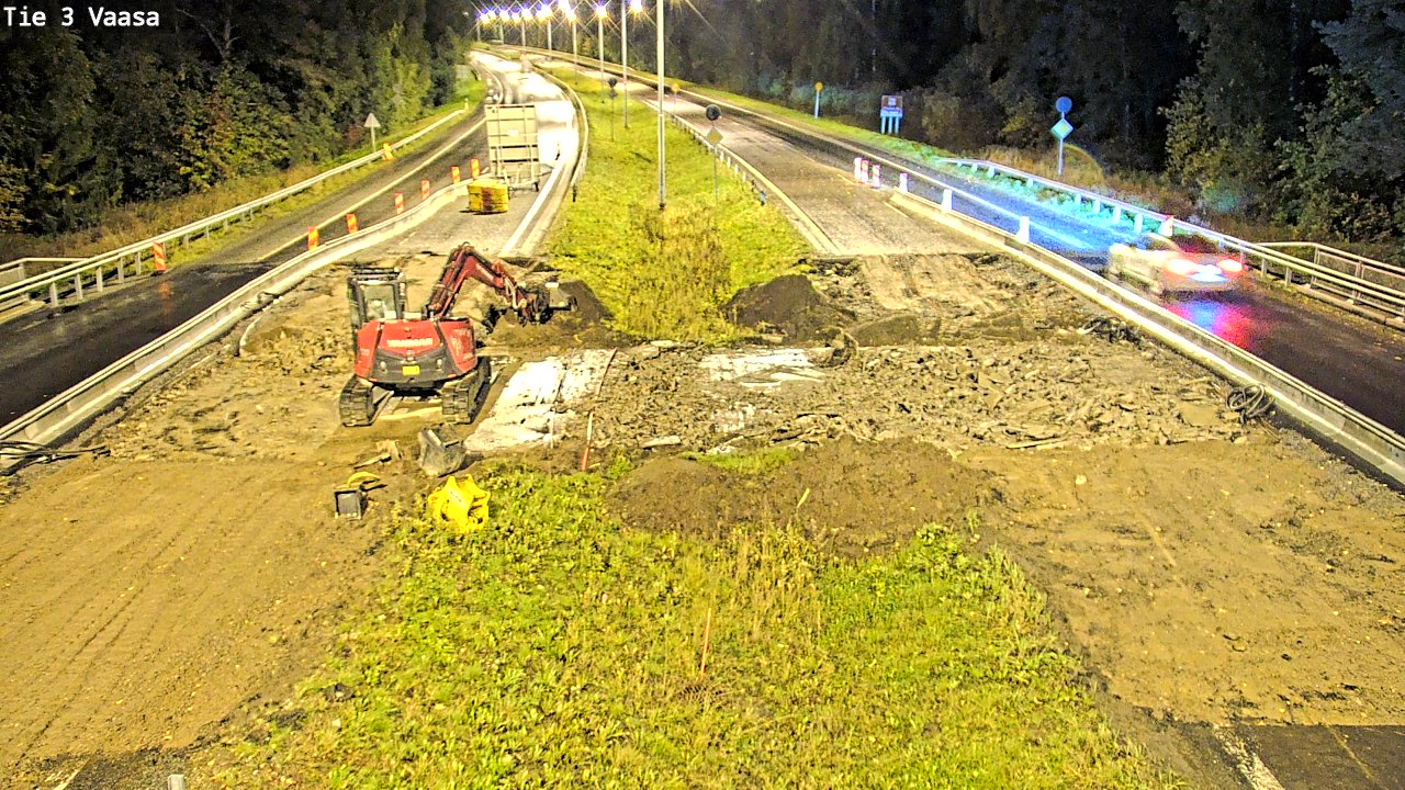 Kelikamerat Kuva Tie 3 Vaasa (puomi), Vaasa, Pohjanmaa